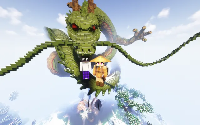 Dragon de Akira en el spawn